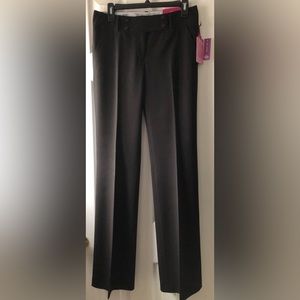 Black Smart Set Low Rise Boot Cut Dress Pants Women's Size 7